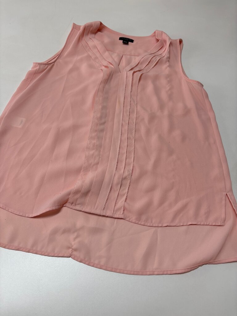 Ann Taylor Petite Pink Sleeveless Top