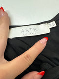 ASTR The Label Black Long Sleeve Bodysuit