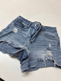 Sofia Jeans by Sofia Vergara Distressed Denim Shorts