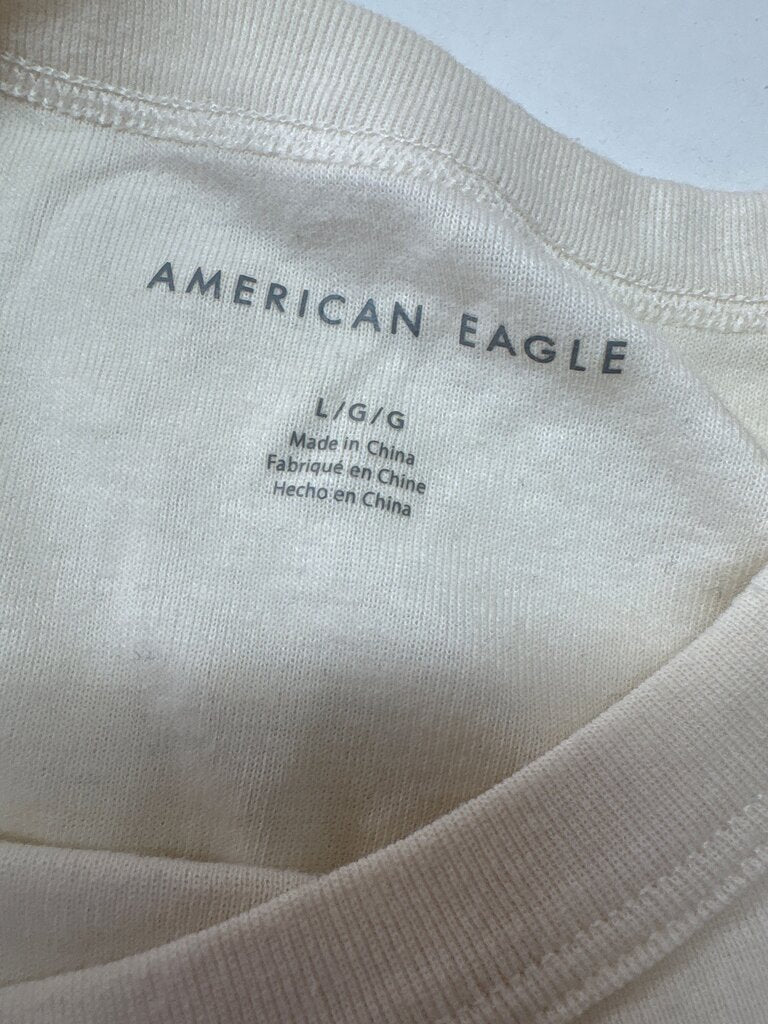 American Eagle Butterfly Graphic Tee