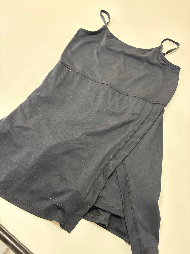 Active Black Spaghetti Strap Dress