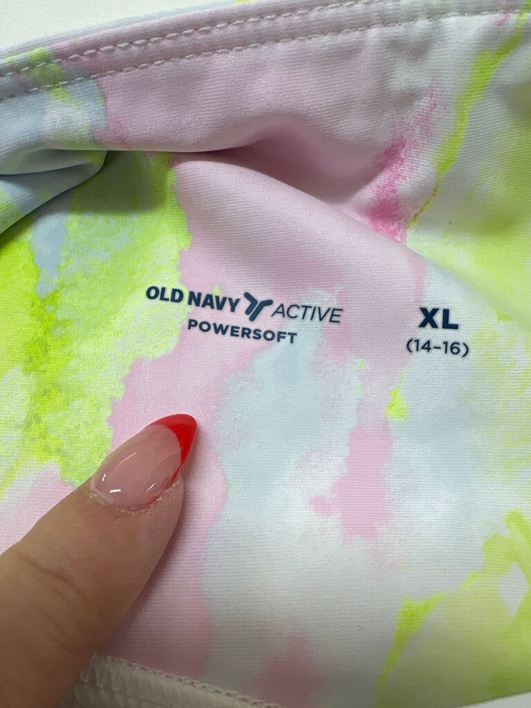 Old Navy Active Powersoft Multicolor Skort