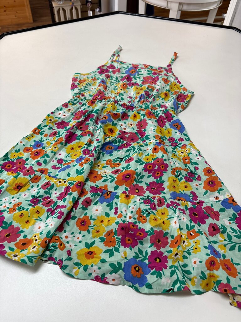 Floral Print Spaghetti Strap Dress