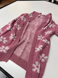 Sweet Stories Pink Floral Cardigan