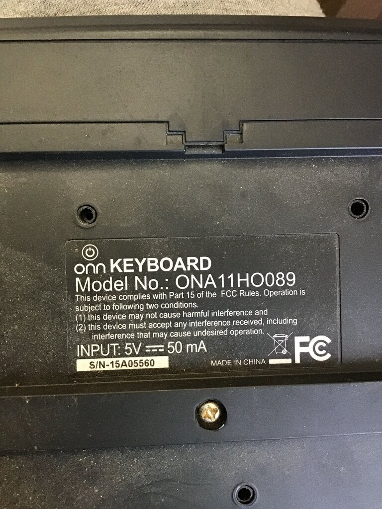 onn USB Wired Keyboard
