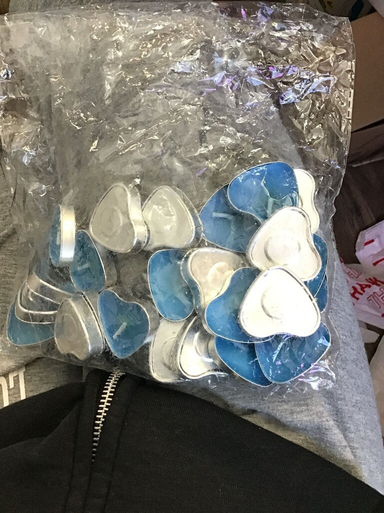Heart-Shaped Tealight Candles