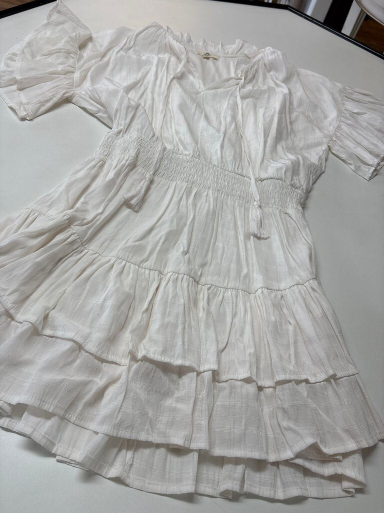 Entro Women's Lightweight White Dress