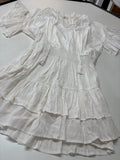 Entro Women's Lightweight White Dress