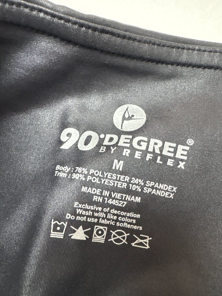 90 Degree by Reflex Women's Black Leggings
