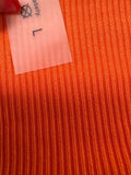 Ruffled Orange Bikini Set