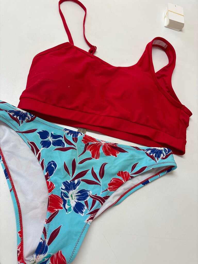 CUPSHE Women's Floral Two-Piece Swimsuit