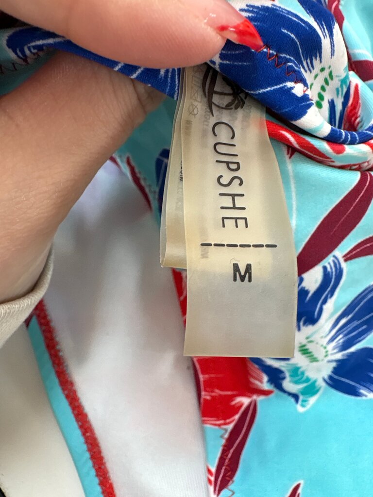 CUPSHE Women's Floral Two-Piece Swimsuit