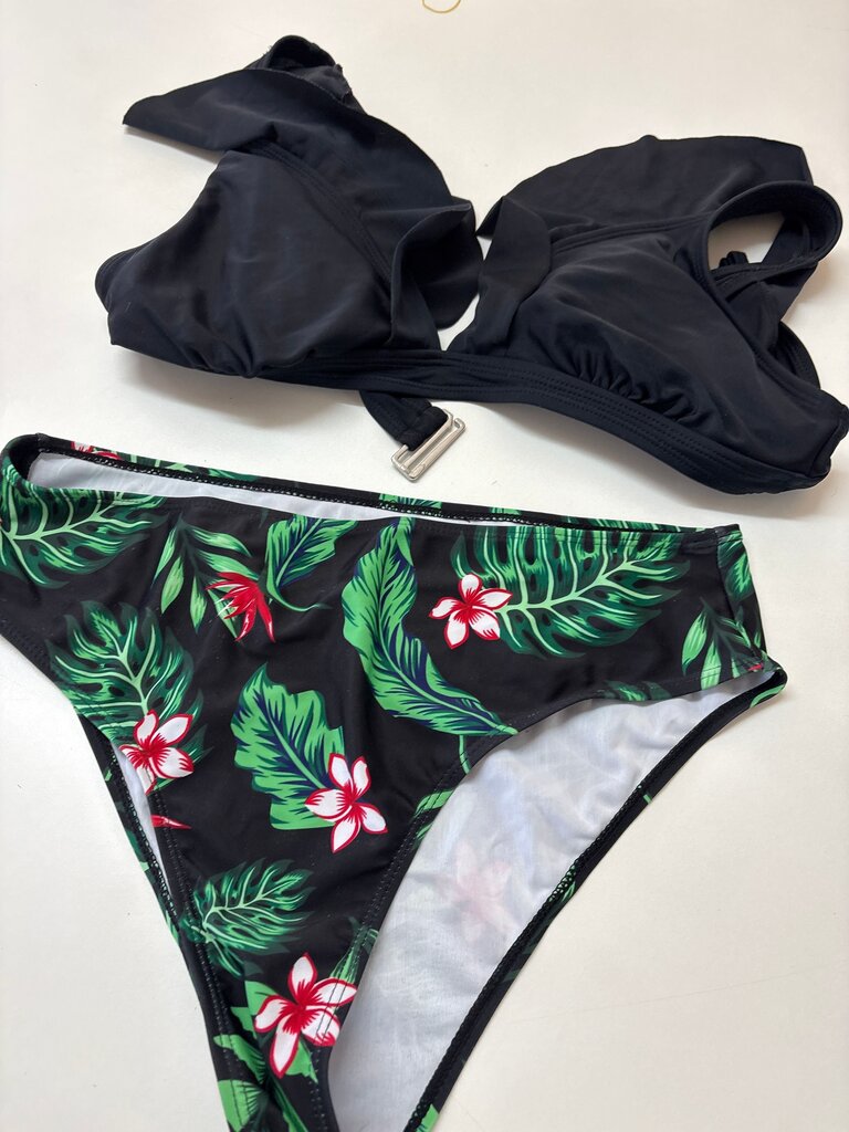 Old Navy Tropical Print Bikini Set