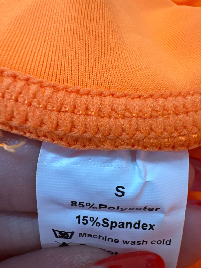 Women's Orange Skirt