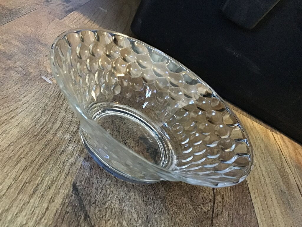 Clear Glass Decorative Bowl