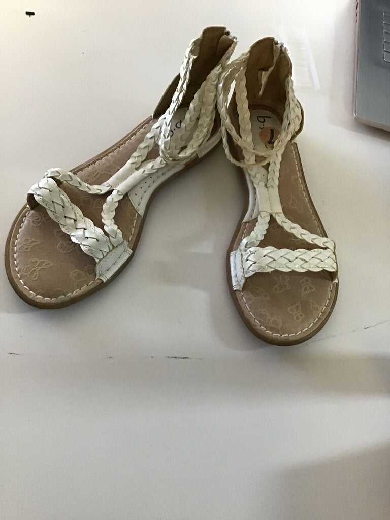 b.o.c. Women's White Braided Sandals