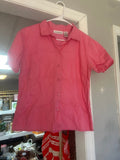 Chadwick's Women's Short Sleeve Pink Shirt