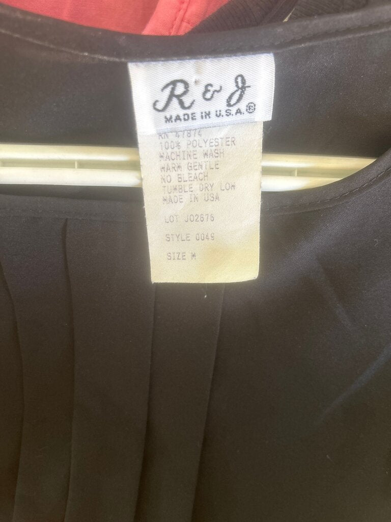 R&J Black Blouse