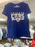 Chicago Cubs Women's V-Neck T-Shirt