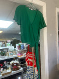 Green Wrap Top by Par la Mer