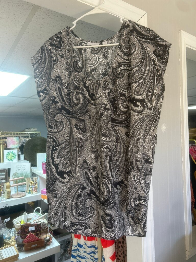 New York & Company Women's Paisley Top