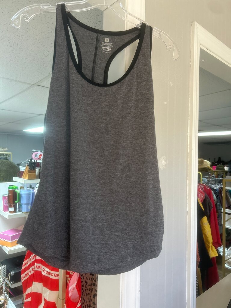 Active Semi-Fitted Tank Top