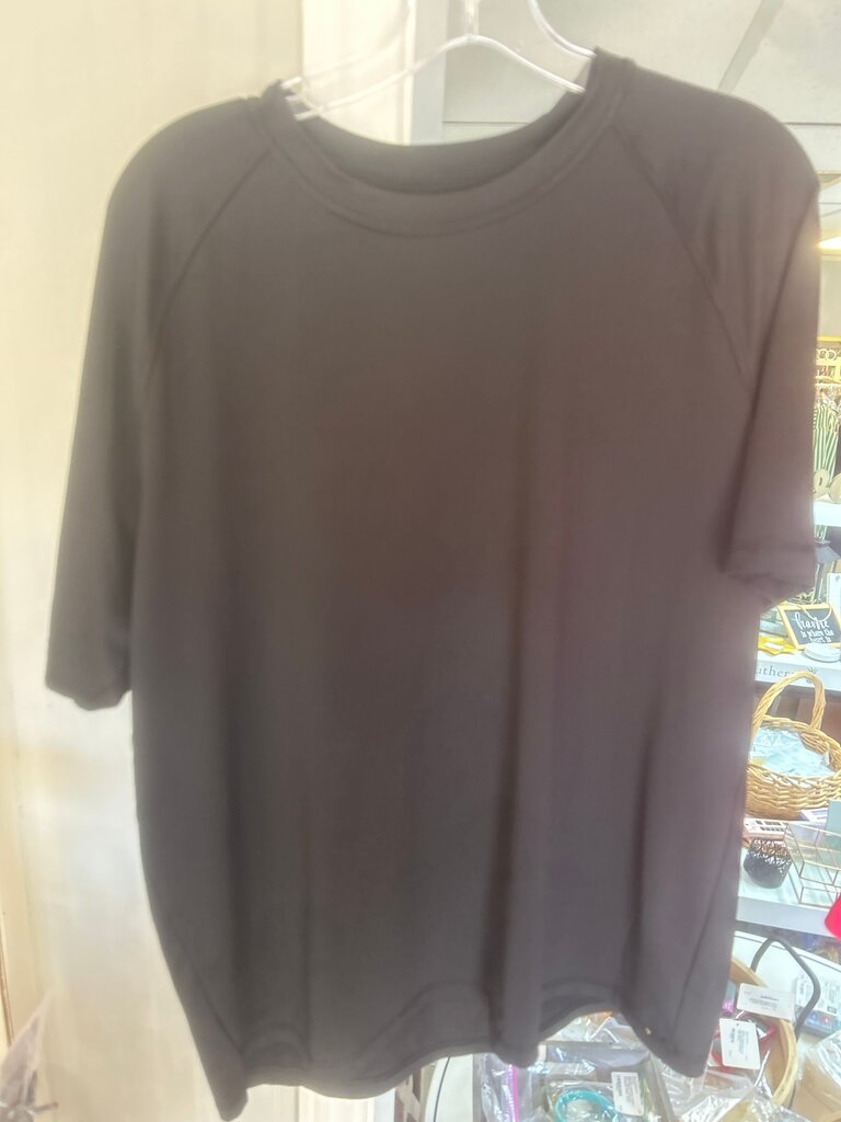 George Men's Large Black Short Sleeve Shirt
