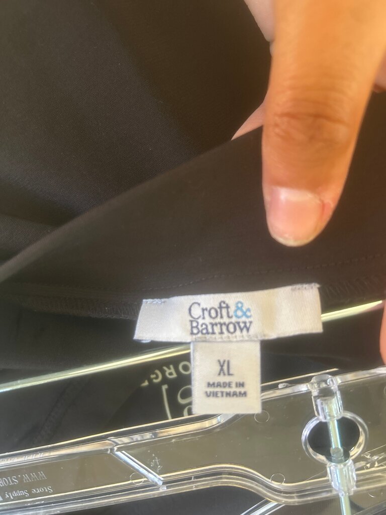 Croft & Barrow Black Skirt