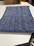 Navy Blue Woven table runner