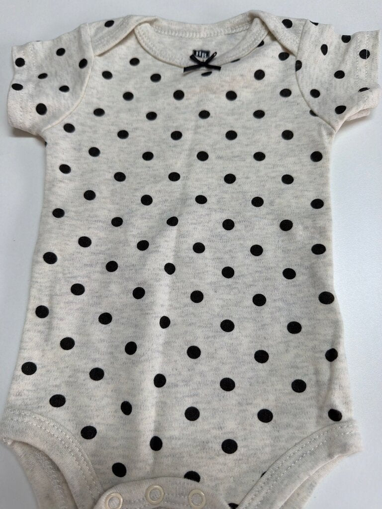Cute Polka Dot Baby Bodysuit