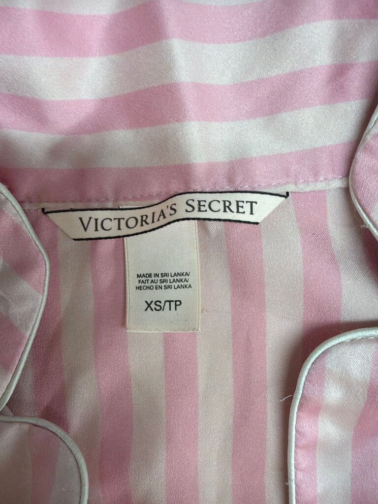Victoria's Secret Pink Striped Pajama Top