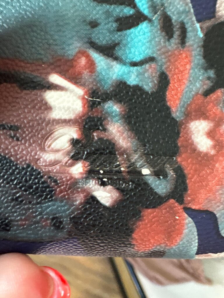 Floral Print Wallet