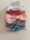 Carter's Baby Hair Accessories 3-Pack