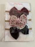 Little Poppy Hair Bows Set