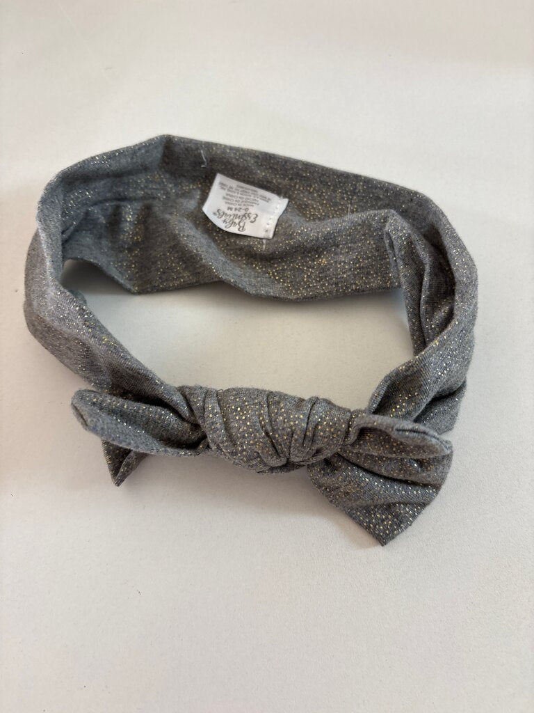 Sparkly Gray Headband