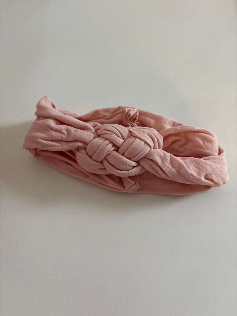 Pink Knotted Headband