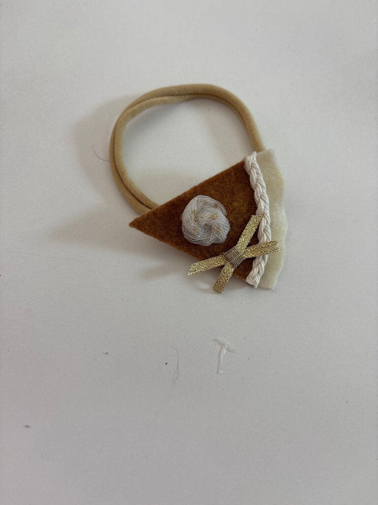 Pie Slice Hair Tie
