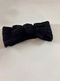 Black Knotted Headband