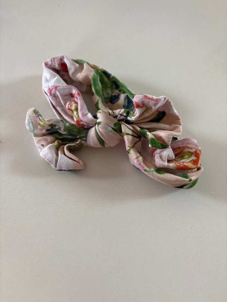 Floral Print Scrunchie