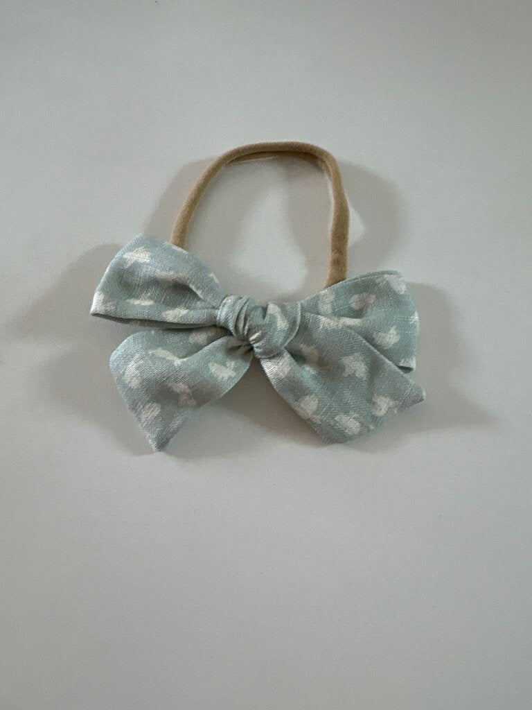 Cute Cloud Pattern Hair Bow