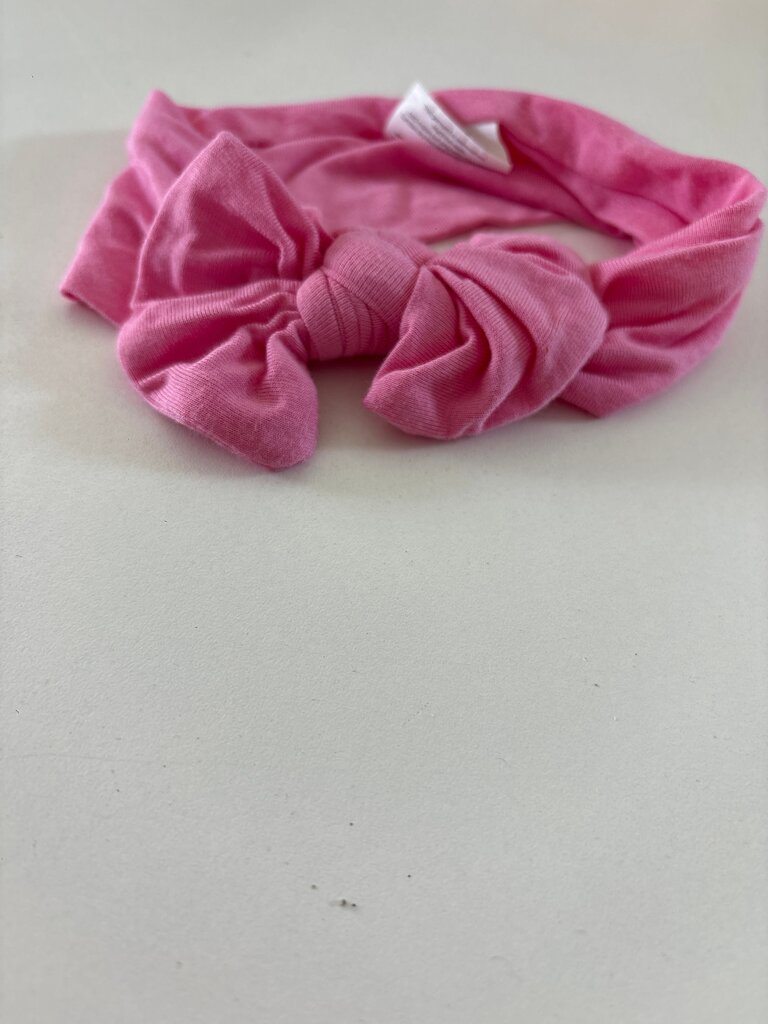 Pink Bow Headband