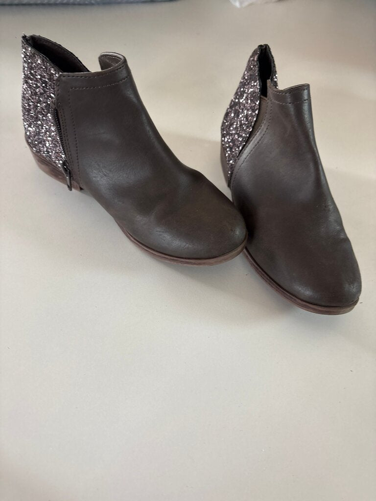 MIA Women's Ankle Boot with Glitter Accents