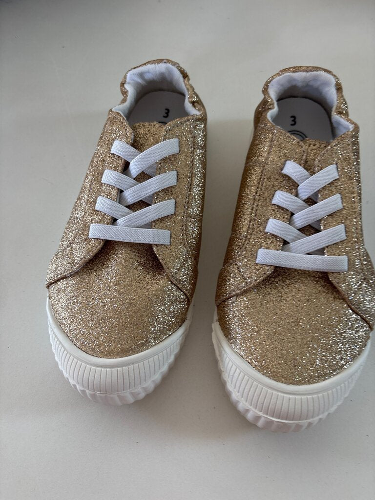 Wonder Nation Girls' Glitter Sneakers