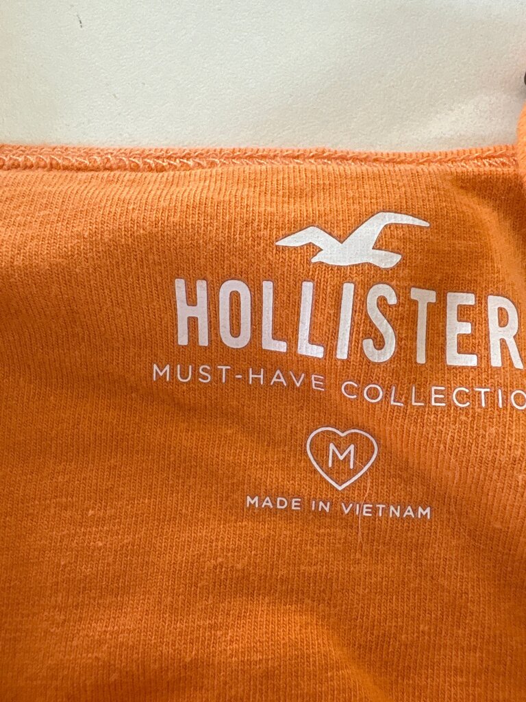 Hollister Orange Must-Have Crop Top