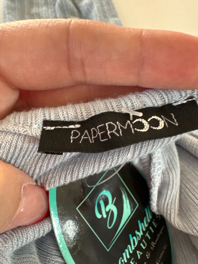 Papermoon Long Sleeve Top and Shorts Set