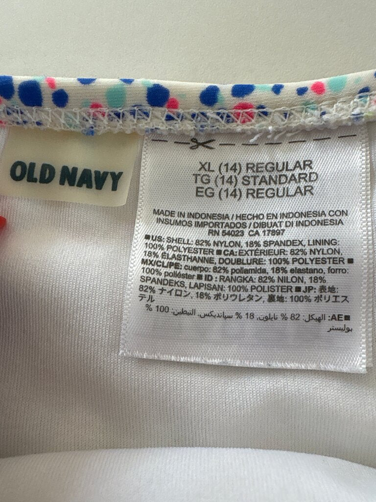 Old Navy Multicolored Two-Piece Swimsuit