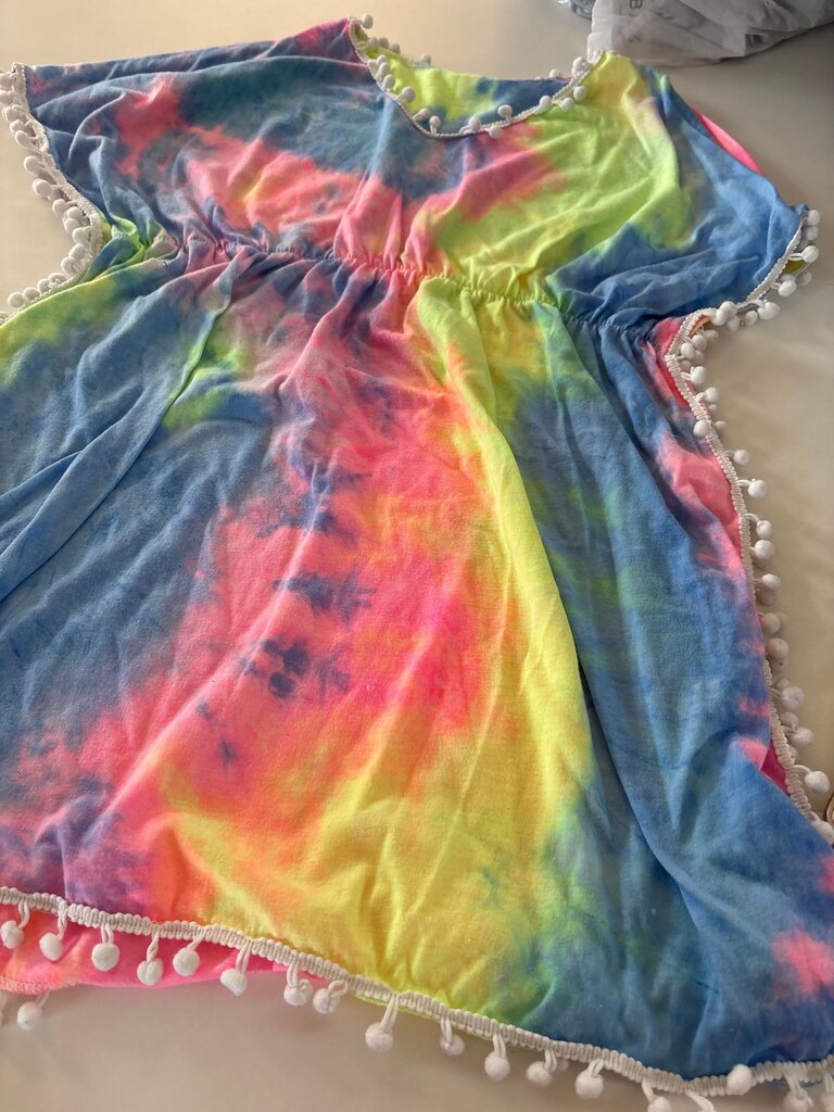 Tie-Dye Cover-Up Dress