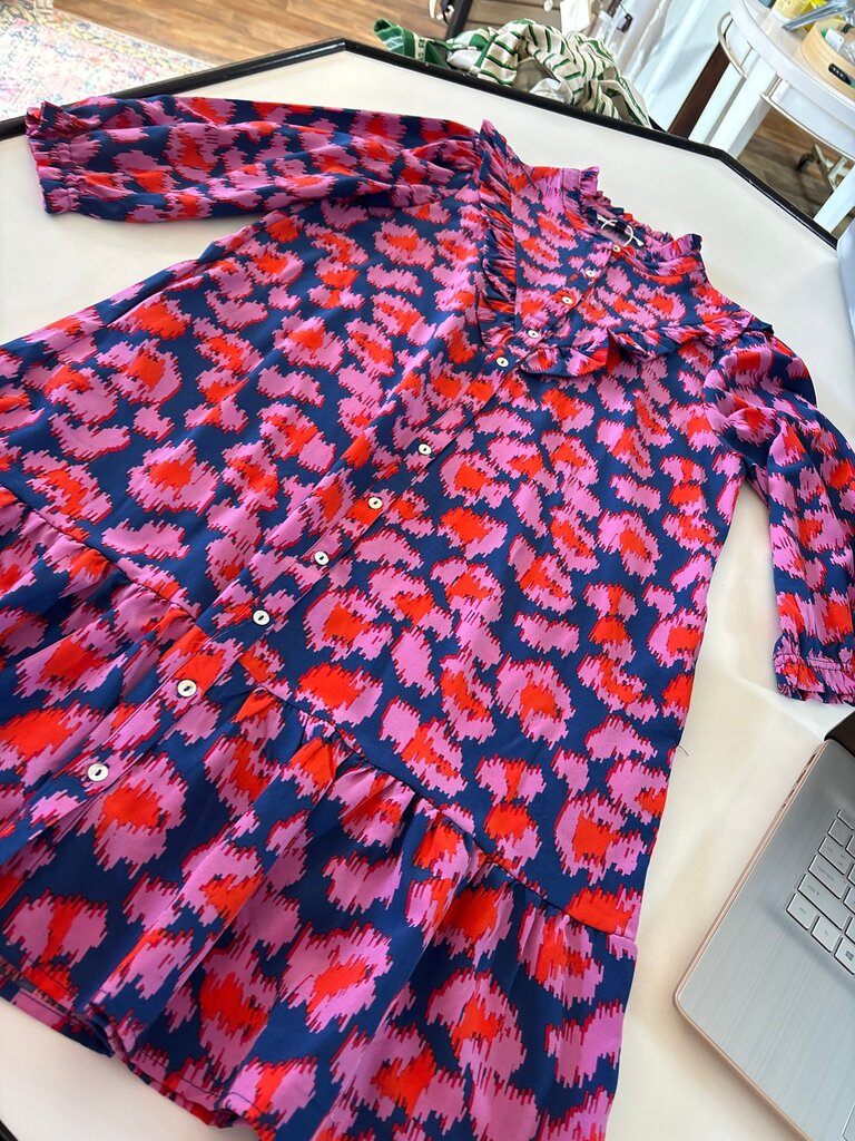 Michelle McDowell Colorful Patterned Dress