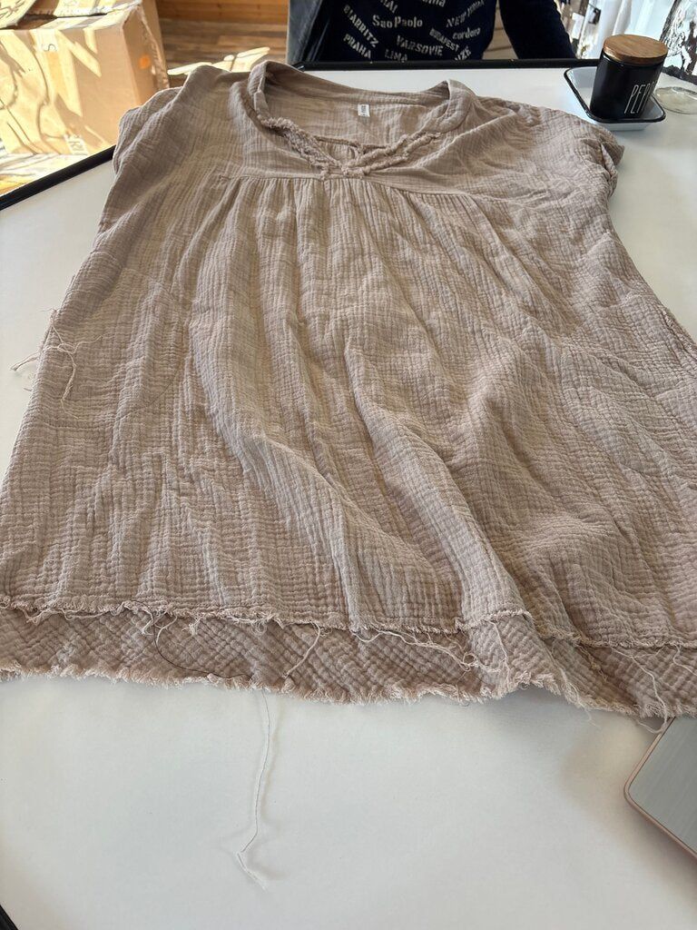 Zenana Women's Light Brown Top