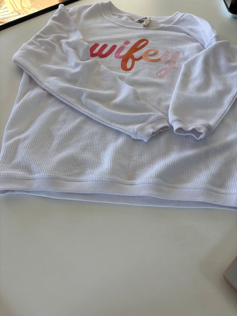 Your Thing Girl Wifey Long Sleeve Top